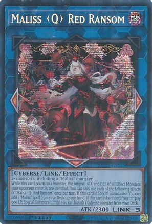 Image of Maliss [Q] Red Ransom [MP25-EN125] Prismatic Secret Rare