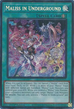 Image of Maliss in Underground [MP25-EN127] Prismatic Secret Rare