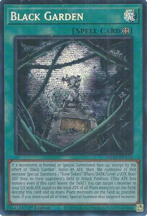 Image of Black Garden [MP25-EN132] Prismatic Secret Rare