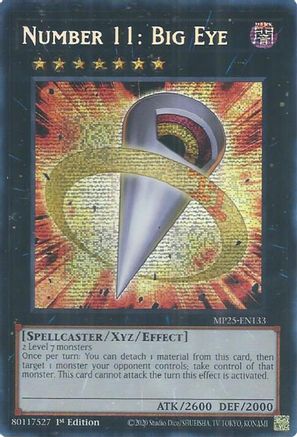Image of Number 11: Big Eye [MP25-EN133] Prismatic Secret Rare
