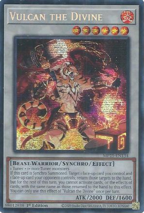 Image of Vulcan the Divine [MP25-EN134] Prismatic Secret Rare