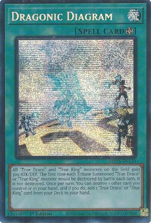 Image of Dragonic Diagram [MP25-EN139] Prismatic Secret Rare