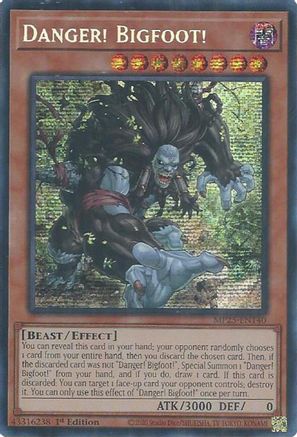 Image of Danger! Bigfoot! [MP25-EN140] Prismatic Secret Rare