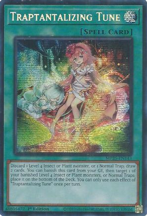 Image of Traptantalizing Tune [MP25-EN143] Prismatic Secret Rare