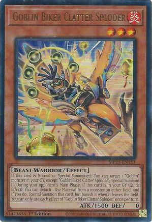 Image of Goblin Biker Clatter Sploder [MP25-EN153] Ultra Rare