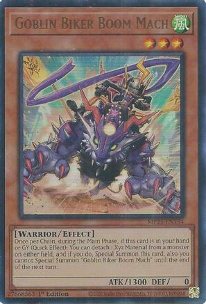 Image of Goblin Biker Boom Mach [MP25-EN154] Ultra Rare