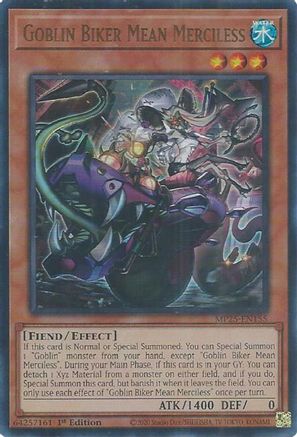 Image of Goblin Biker Mean Merciless [MP25-EN155] Ultra Rare
