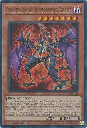 Image of Phantasmal Summoning Beast [MP25-EN156] Ultra Rare