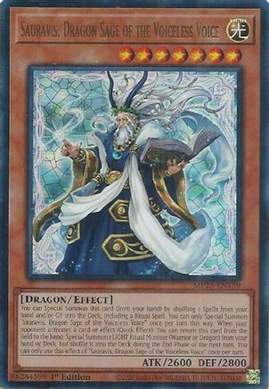 Image of Sauravis, Dragon Sage of the Voiceless Voice [MP25-EN159] Ultra Rare
