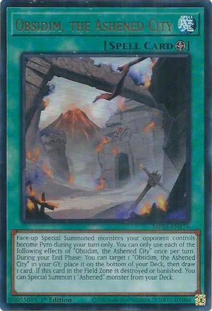 Image of Obsidim, the Ashened City [MP25-EN176] Ultra Rare