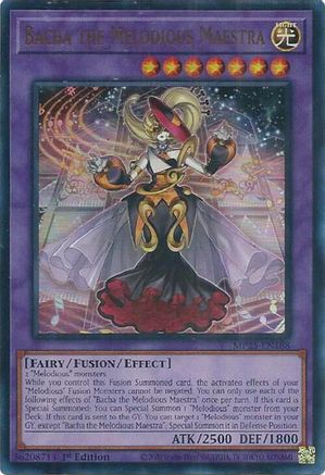 Image of Bacha the Melodious Maestra [MP25-EN188] Ultra Rare