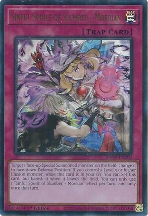 Image of Sinful Spoils of Slumber - Morrian [MP25-EN202] Ultra Rare