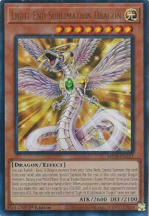 Image of Light End Sublimation Dragon [MP25-EN211] Ultra Rare