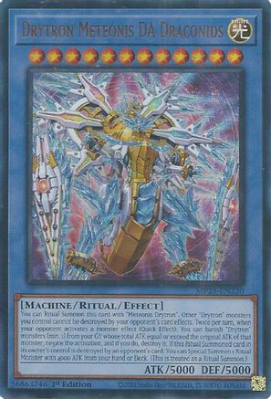 Image of Drytron Meteonis DA Draconids [MP25-EN220] Ultra Rare