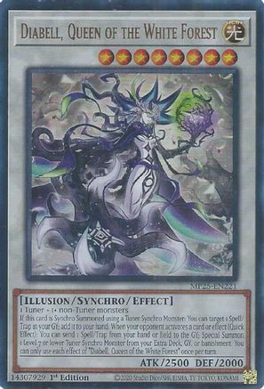 Image of Diabell, Queen of the White Forest [MP25-EN221] Ultra Rare