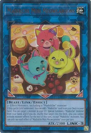 Image of Madolche Mini Meowcaroons [MP25-EN224] Ultra Rare