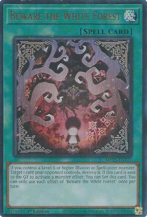 Image of Beware the White Forest [MP25-EN227] Ultra Rare