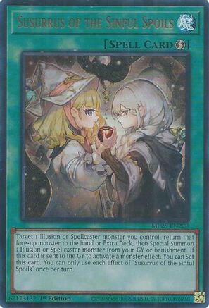 Image of Susurrus of the Sinful Spoils [MP25-EN228] Ultra Rare