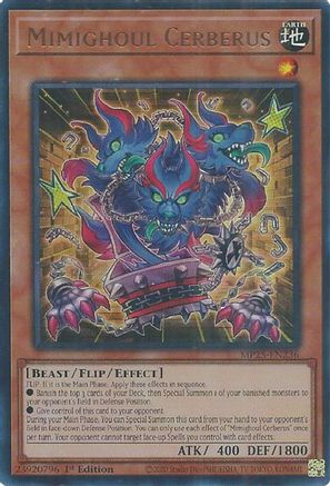 Image of Mimighoul Cerberus [MP25-EN236] Ultra Rare