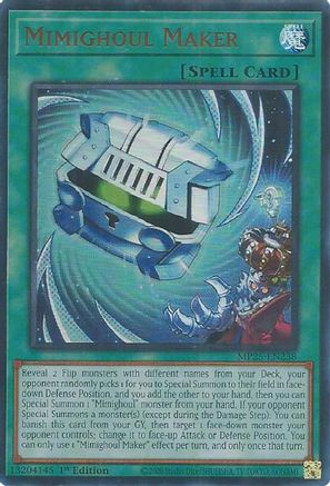 Image of Mimighoul Maker [MP25-EN238] Ultra Rare