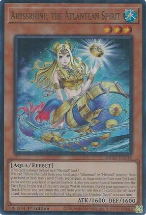 Image of Abyssrhine, the Atlantean Spirit [MP25-EN244] Ultra Rare