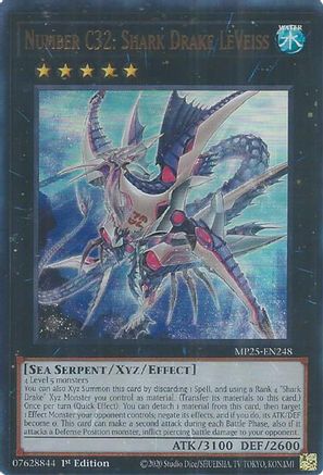 Image of Number C32: Shark Drake LeVeiss [MP25-EN248] Ultra Rare
