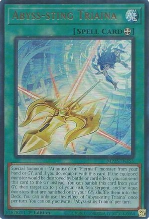 Image of Abyss-sting Triaina [MP25-EN253] Ultra Rare