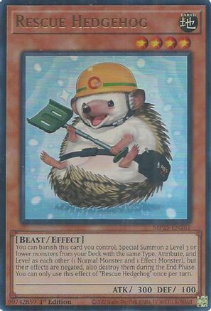 Image of Rescue Hedgehog [MP25-EN261] Ultra Rare