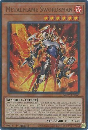 Image of Metalflame Swordsman [MP25-EN265] Ultra Rare