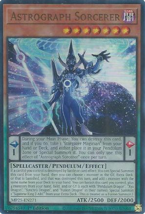Image of Astrograph Sorcerer [MP25-EN271] Ultra Rare