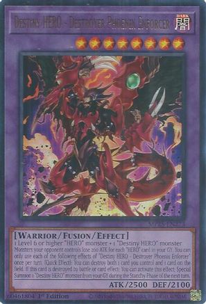 Image of Destiny HERO - Destroyer Phoenix Enforcer [MP25-EN273] Ultra Rare