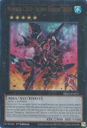 Image of Number C101: Silent Honor DARK [MP25-EN275] Ultra Rare