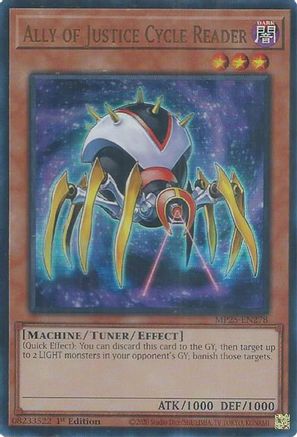 Image of Ally of Justice Cycle Reader [MP25-EN278] Ultra Rare