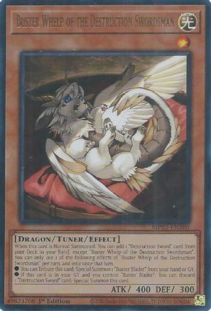 Image of Buster Whelp of the Destruction Swordsman [MP25-EN280] Ultra Rare