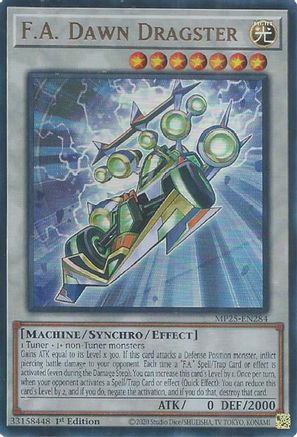 Image of F.A. Dawn Dragster [MP25-EN284] Ultra Rare