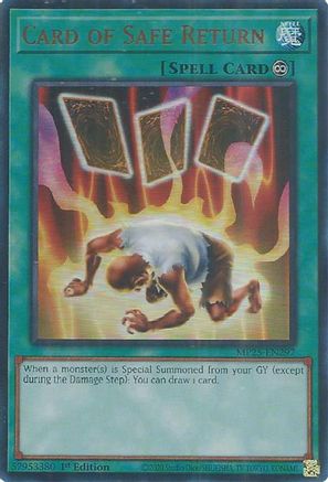 Image of Card of Safe Return [MP25-EN297] Ultra Rare