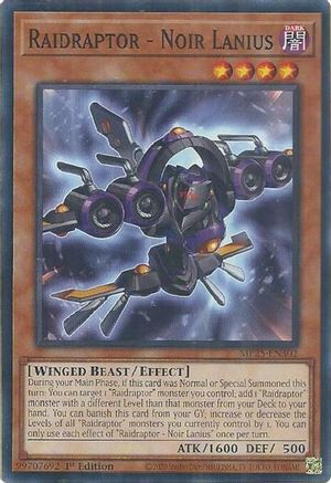 Image of Raidraptor - Noir Lanius [MP25-EN302] Common