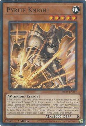 Image of Pyrite Knight [MP25-EN367] Common