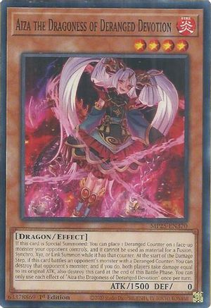 Image of Aiza the Dragoness of Deranged Devotion [MP25-EN370] Common