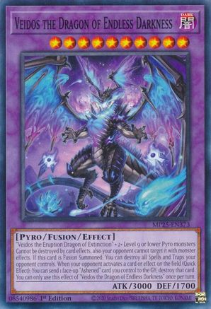 Image of Veidos the Dragon of Endless Darkness [MP25-EN373] Common
