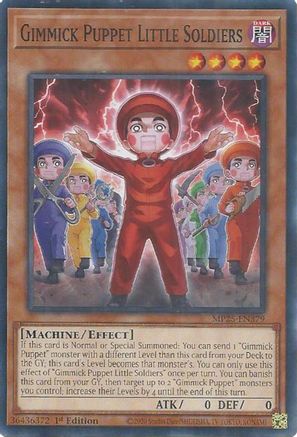Image of Gimmick Puppet Little Soldiers [MP25-EN379] Common