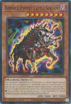 Image of Gimmick Puppet Cattle Scream [MP25-EN381] Common