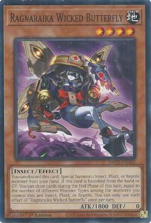 Image of Ragnaraika Wicked Butterfly [MP25-EN382] Common