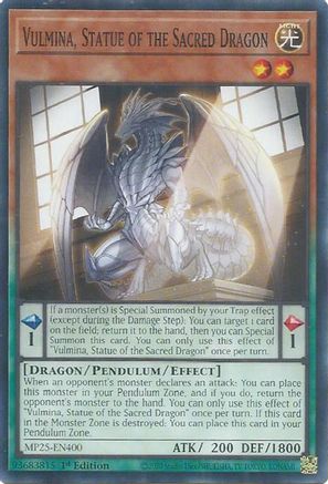 Image of Vulmina, Statue of the Sacred Dragon [MP25-EN400] Common