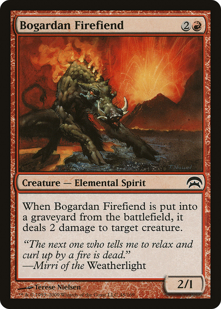 Image of Bogardan Firefiend [Planechase]