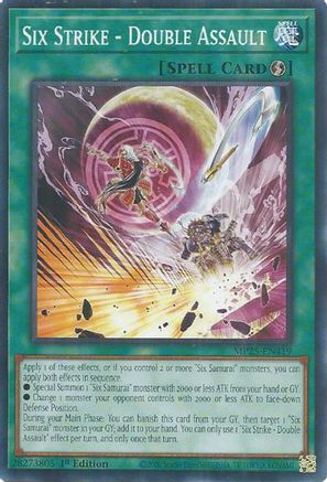 Image of Six Strike - Double Assault [MP25-EN419] Common