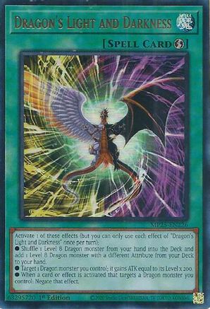 Image of Dragon's Light and Darkness [MP25-EN226] Ultra Rare