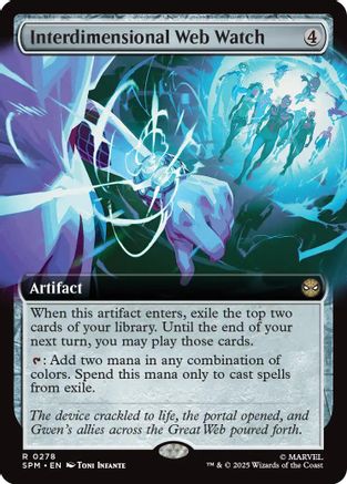 Image of Interdimensional Web Watch (Extended Art) [Marvel's Spider-Man]