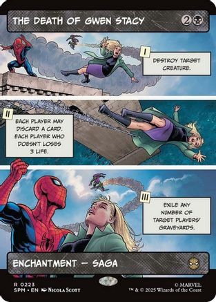 Image of The Death of Gwen Stacy (Borderless) [Marvel's Spider-Man]