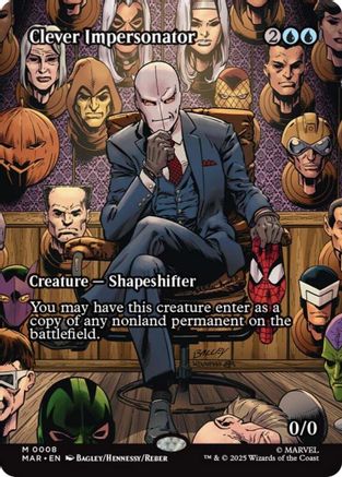 Image of Clever Impersonator (Borderless) [Marvel Universe: Eternal-Legal]